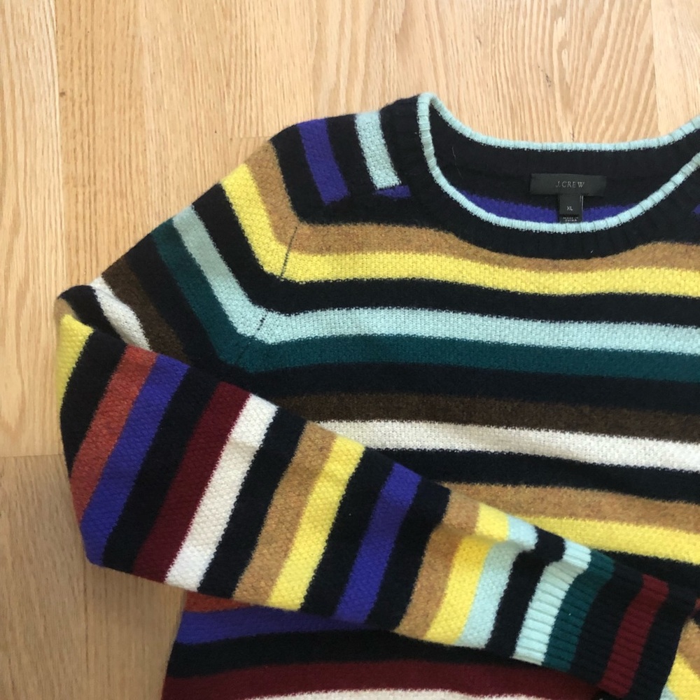 J.Crew striped sweater